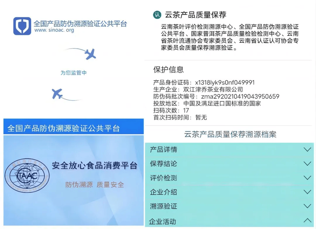 津乔“冰岛老寨1485古茶园”区块链数字存证源头质量保荐溯源正式启动